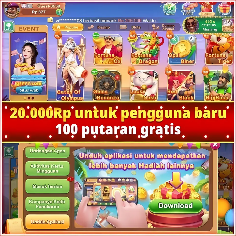 GF777 APK Resmi Unduh Indonesia